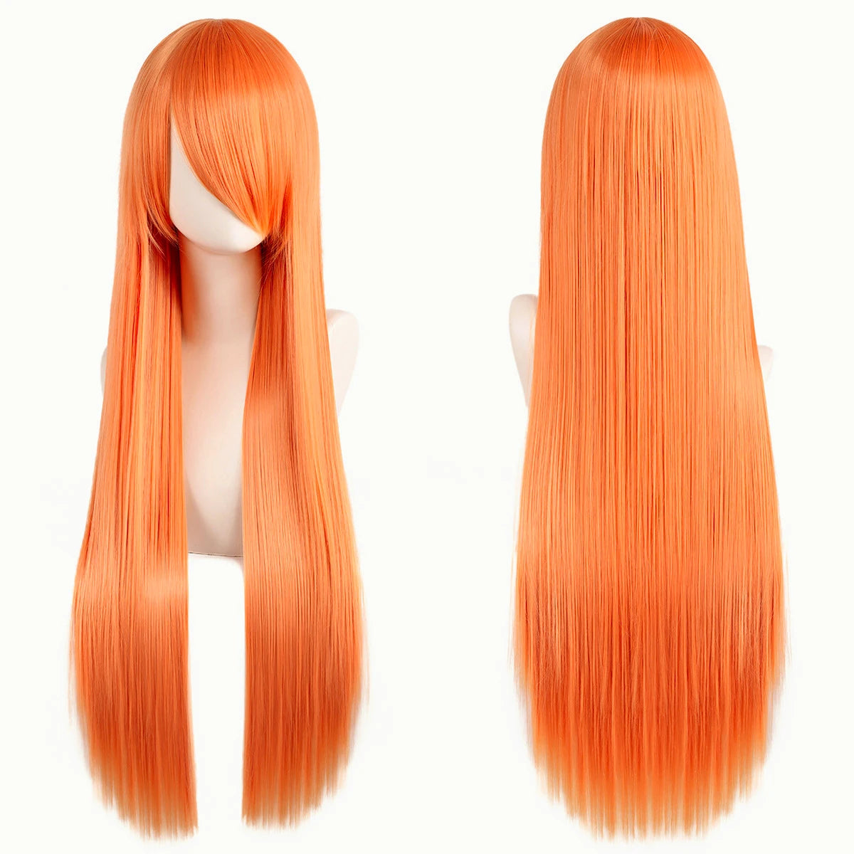 ロングストレートコスプレウィッグ（80cm）