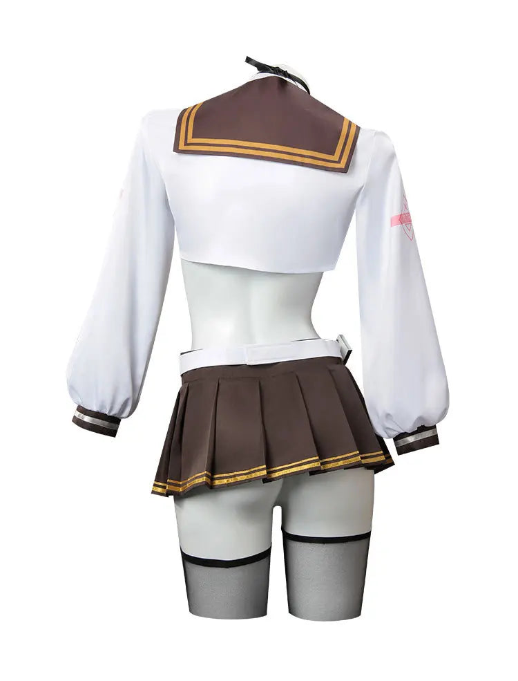 エプロン付き制服コスチュームセット