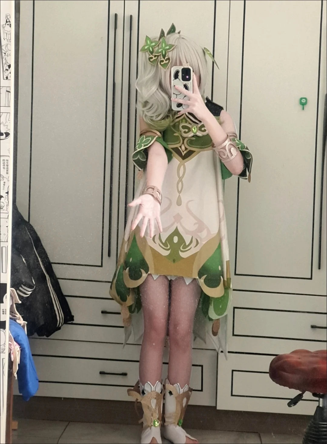 ドレスデザイン×ウィッグ付きのコスプレコスチュームセット