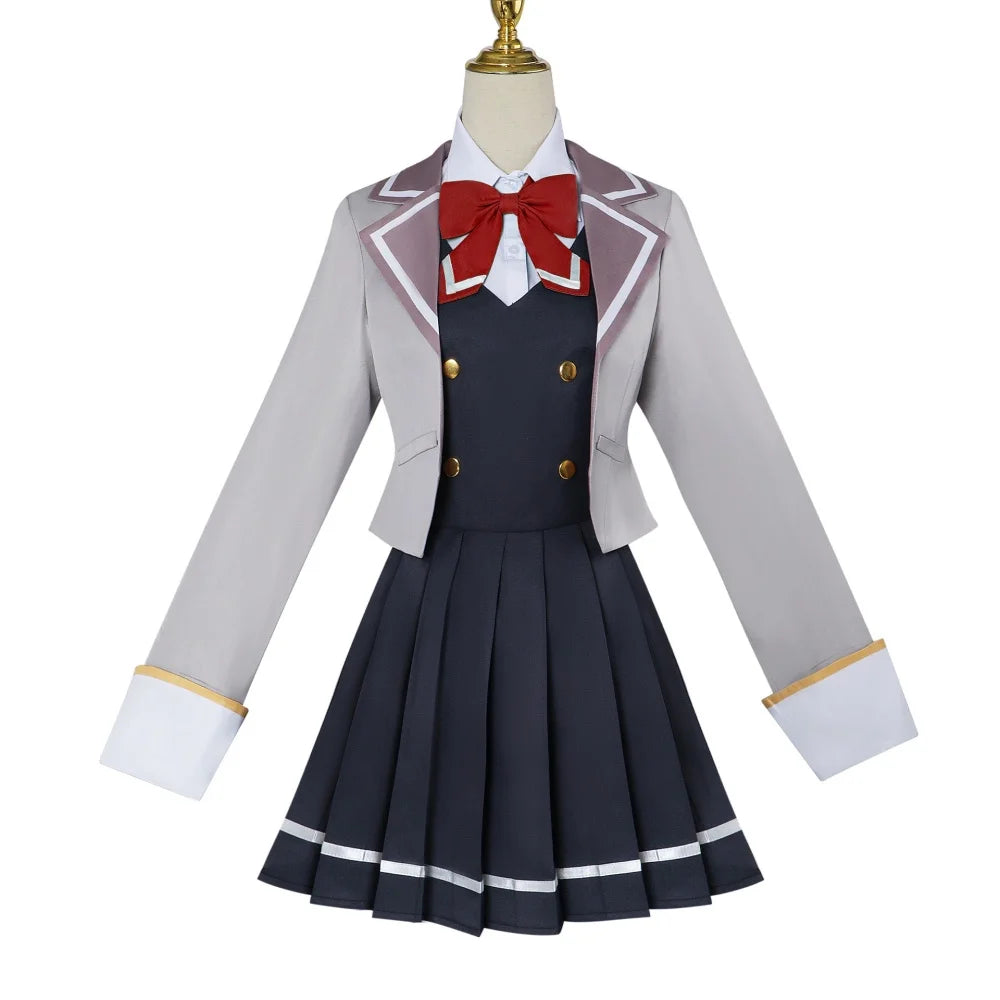 制服デザイン×ヘッドアクセ付きのコスプレコスチュームセット
