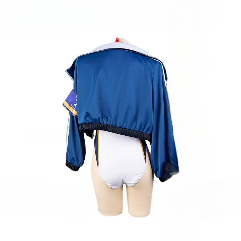水着デザイン×ロングウィッグ付きのコスプレコスチュームセット