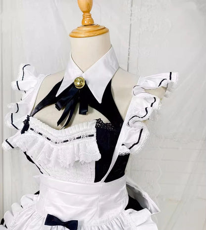 メイド風デザイン×ドレスタイプのコスプレコスチューム