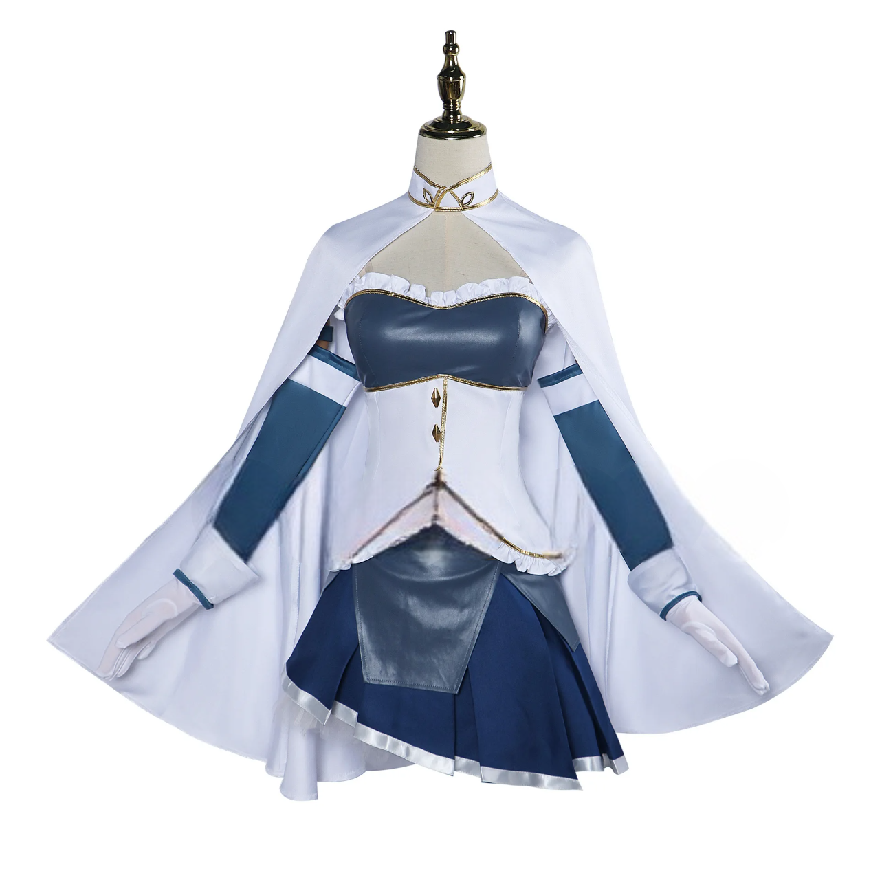 制服風デザイン×スカートセットのコスプレコスチューム