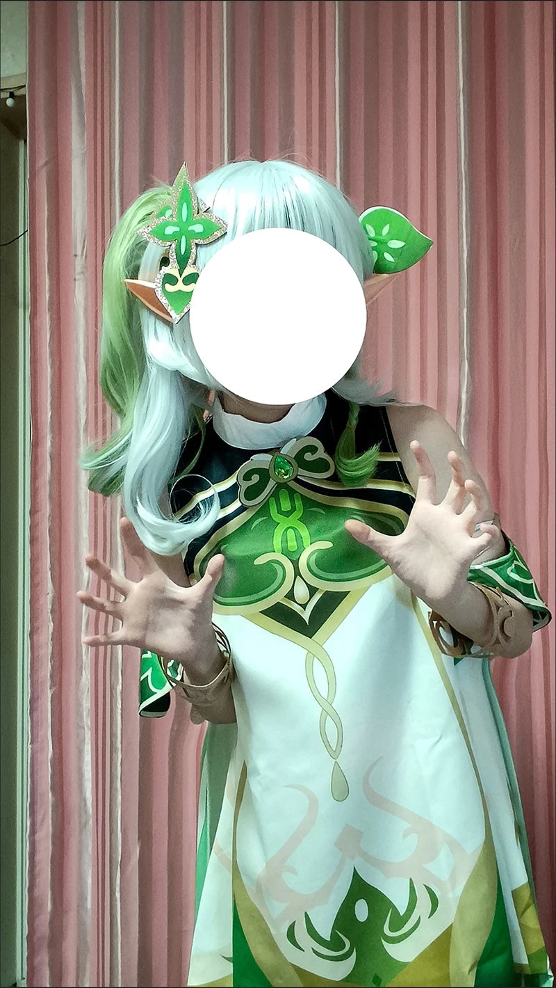 ドレスデザイン×ウィッグ付きのコスプレコスチュームセット