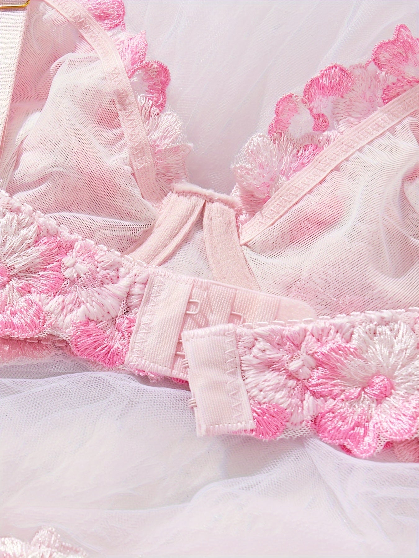 レース大人ランジェリー2点セット