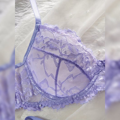 レースアイラッシュランジェリーセット セクシー＆コンフォートフィット