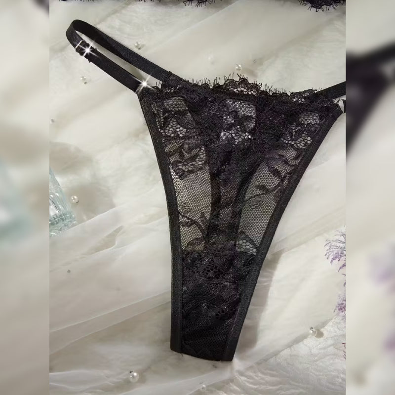 レースアイラッシュランジェリーセット セクシー＆コンフォートフィット