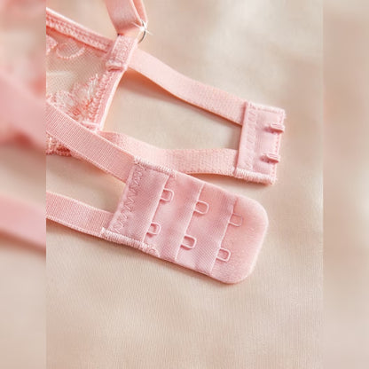 透かしデザインセクシーランジェリーセット ブラ＆ショーツ