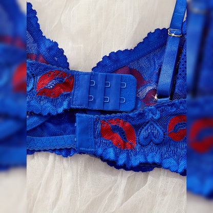 レーストリムブラ＆ショーツ セクシーランジェリーセット