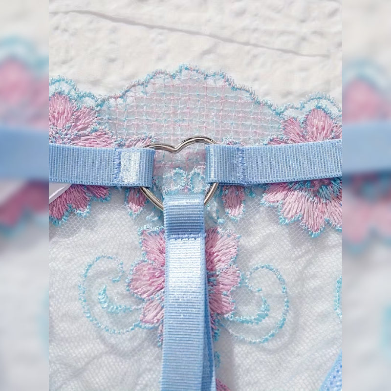 刺繍デザイン ランジェリーセット