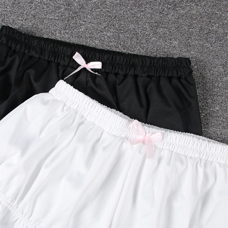 フリルかぼちゃショートパンツ ペチコートインナー